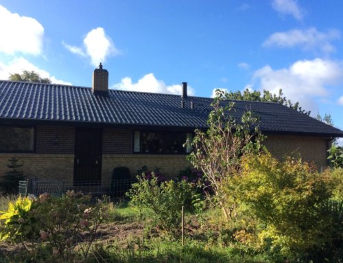 Villaen i Otterup på Fyn fik renoveret det eksisterende tag.