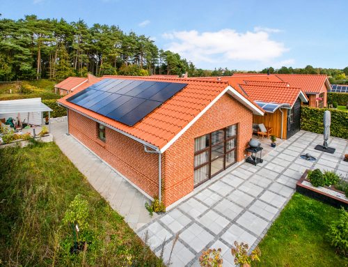 Nyt 6,4 kWp solcelleanlæg i Ebeltoft