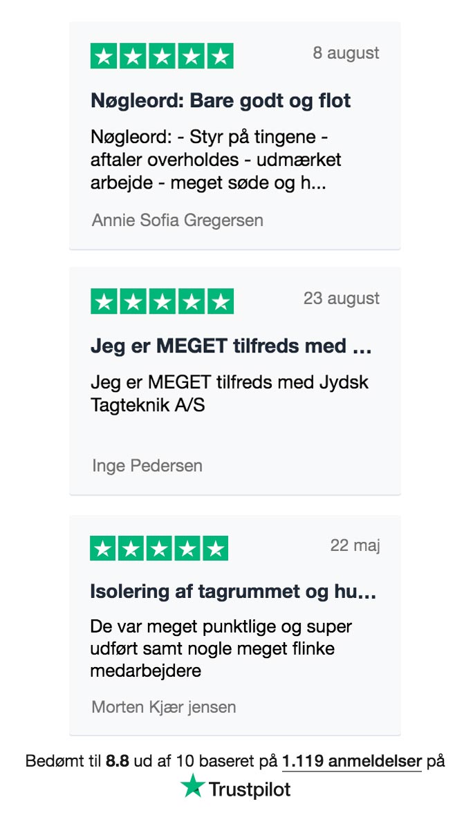 JT trustpilot vurderinger mobil