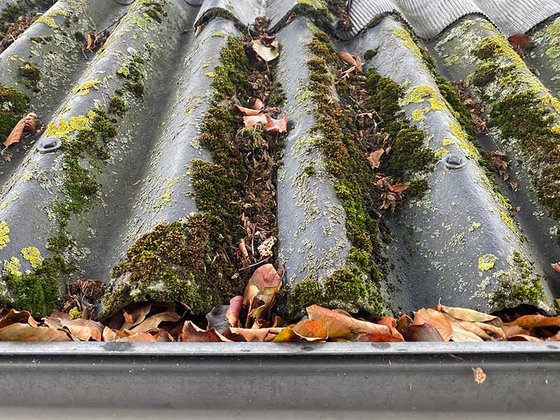 jydsk tagteknik fyldt tagrende