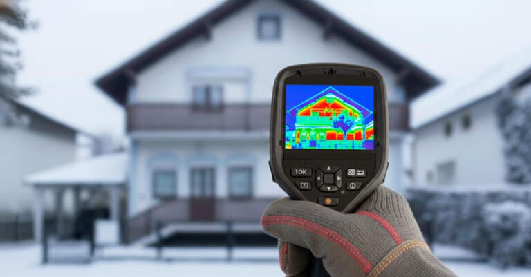 Termografering foretages i vinterhalvåret i perioden fra oktober til april, hvor der er forskel på ude- og indendørstemperatur.